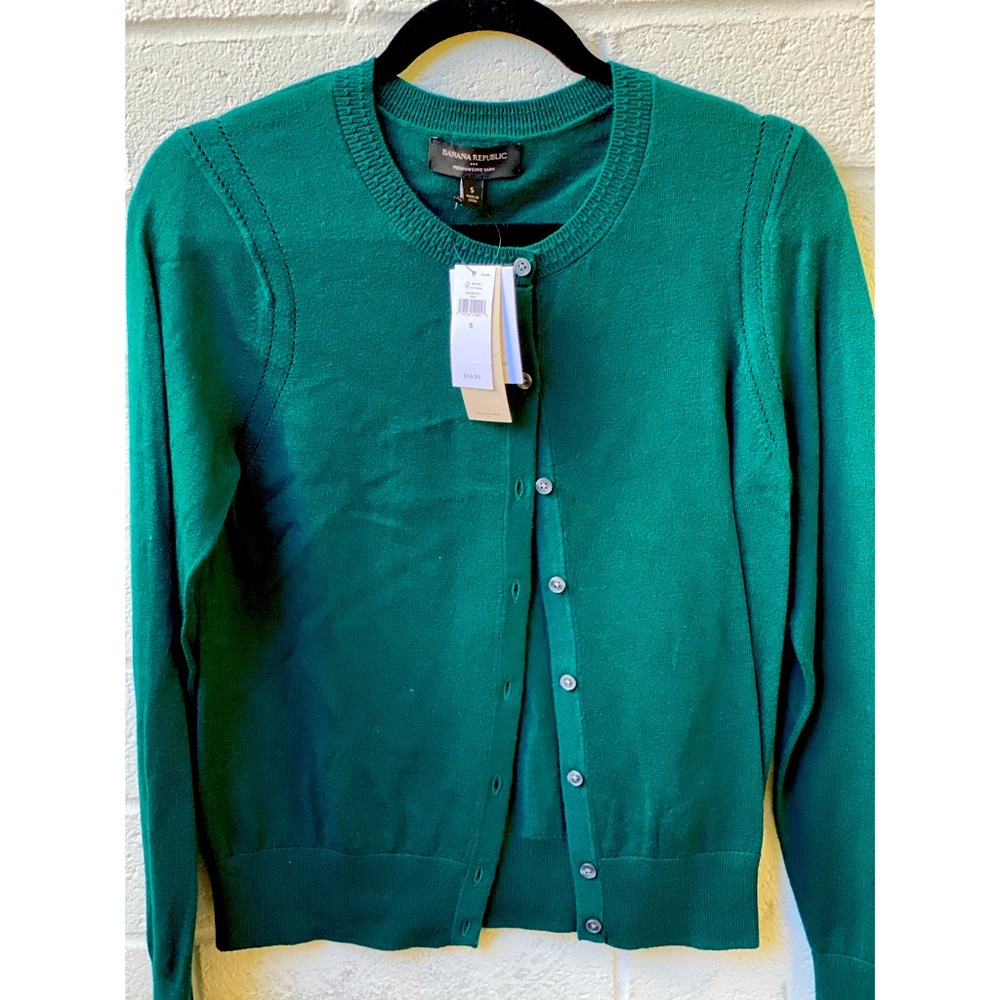 NEW Banana Republic Premium Lux Yarn Sweater S